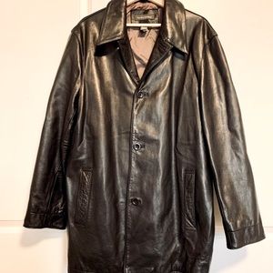 Men’s Leather Coat